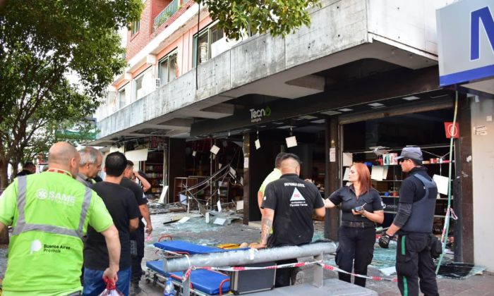 Florencio Varela: Rápida intervención del Municipio por explosión en la zona céntrica del distrito